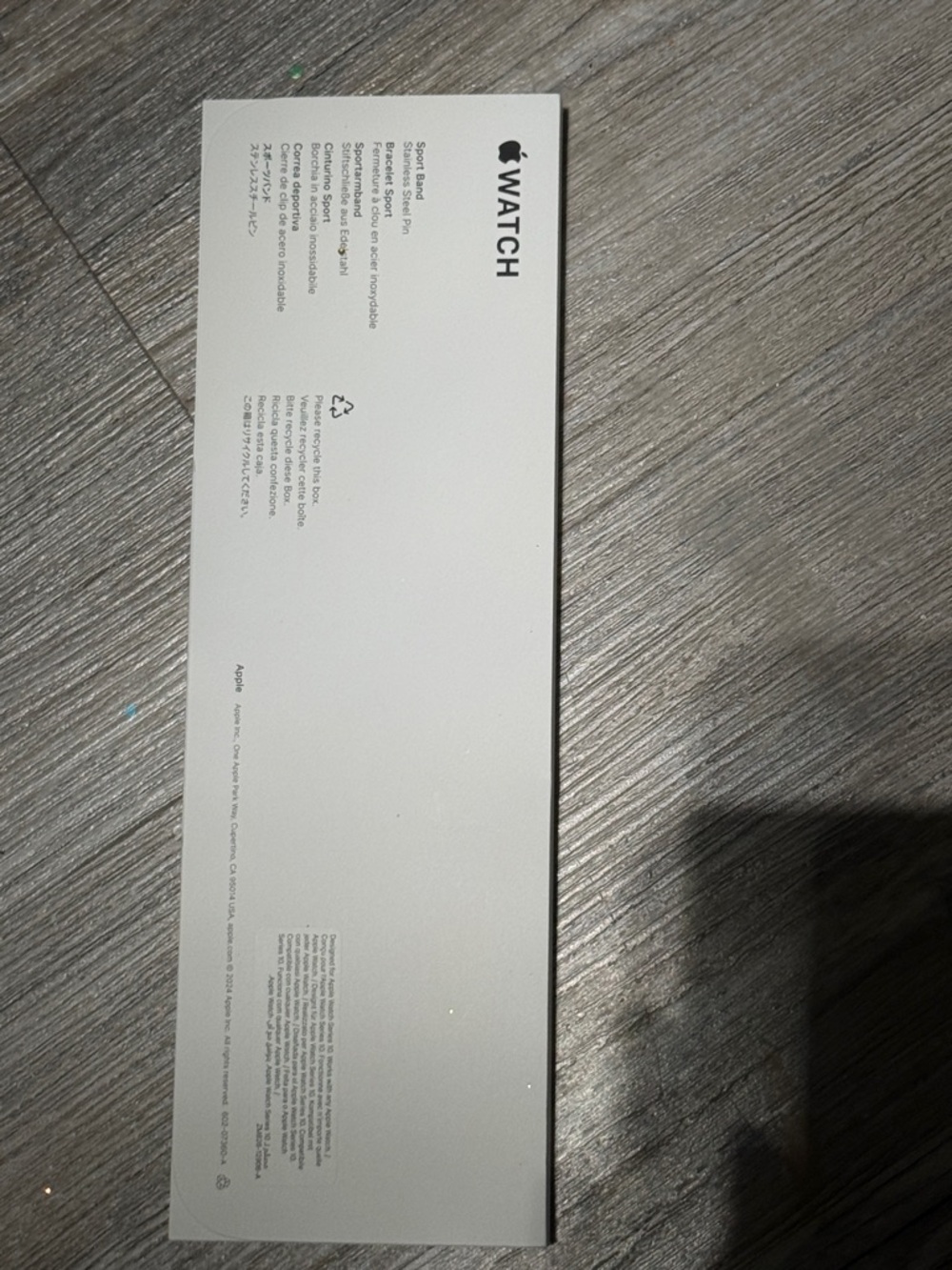 Apple Light Blush Silicone Sport  Band for Apple 42mm Watch - Picture 2 of 5